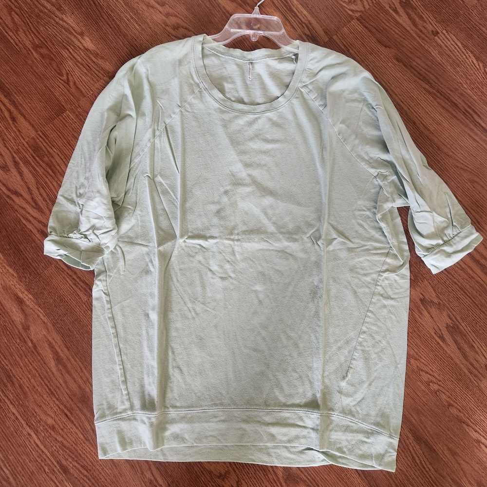 Women's Light Green Tunic Top